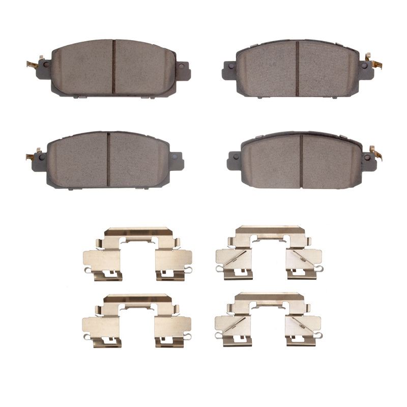 Nissan Sentra Brake Pads - Front - R1 Concepts - R1 Ceramic Pads & Hardware Kit - `20-`25